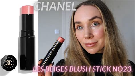 chanel les beiges blush stick 20 review|chanel le blush review.